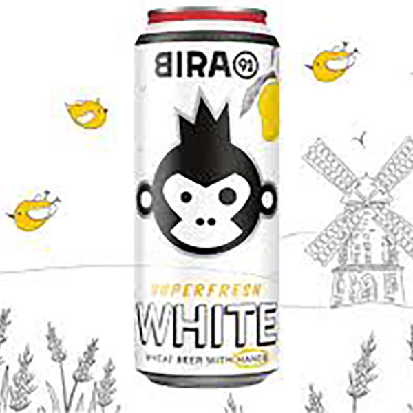 BIRA 91 SUPERFRESH WHITE 500ML 4PACK