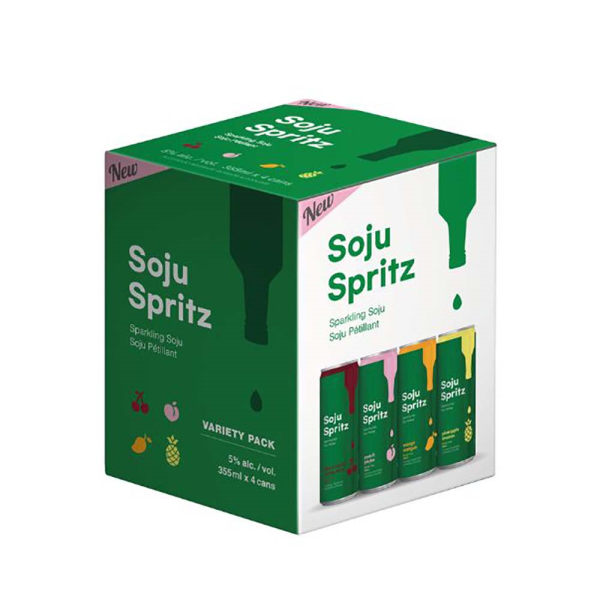 SOJU SPRITZ - VARIETY PACK 4 CAN