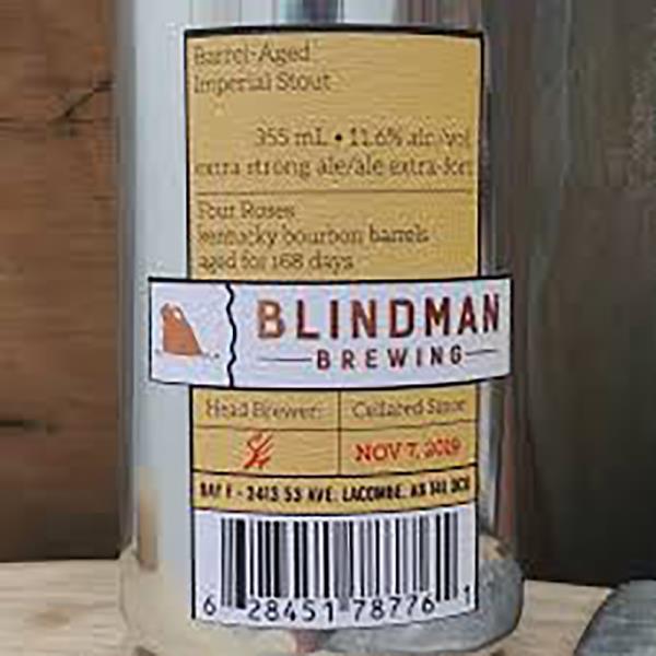 BLINDMAN BOURBON BARREL AGED IMPERIAL