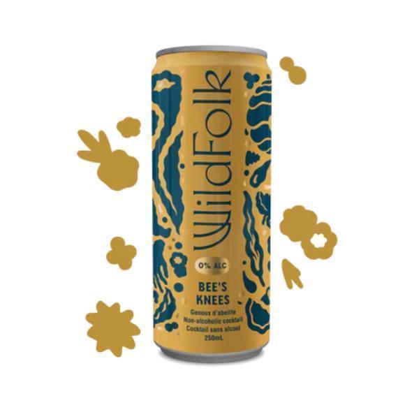 WILD FOLK BEES KNEES 250ML CAN