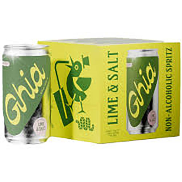 GHIA - LE SPRITZ: LIME & SAL NON ALC 4PK