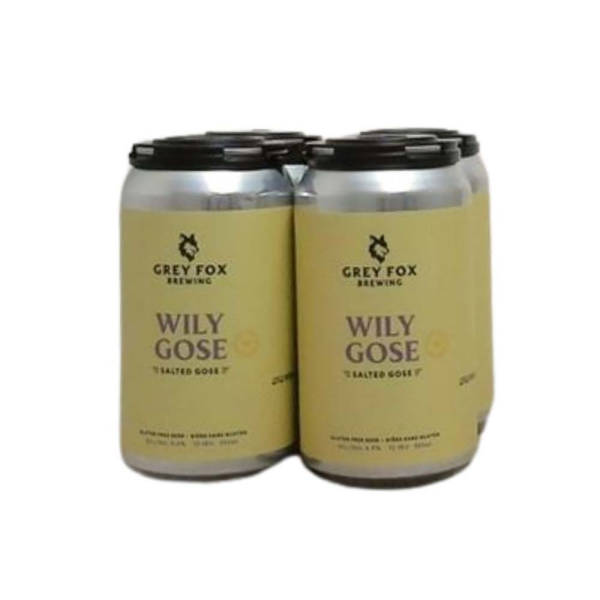 GREY FOX BREWERY WILY GLUTEN FREE GOSE