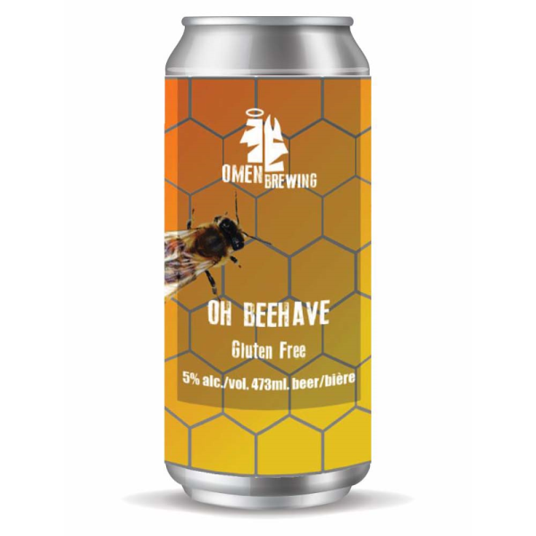 OMEN OH BEEHAVE GLUTEN FREE BEER 4 PACK