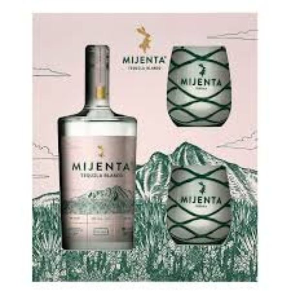MIJENTA TEQUILA BLANCO GIFTPACK