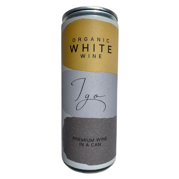 IGO ORGANIC WHITE WINE SINGLE CAN