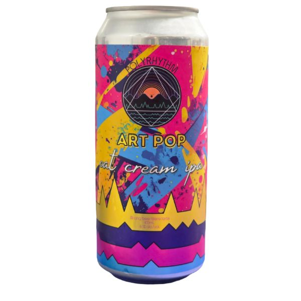 POLYRHYTHM ART POP OAT CREAM IPA 4PK