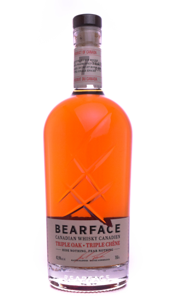 BEARFACE TRIPLE OAK CANADIAN WHISKY