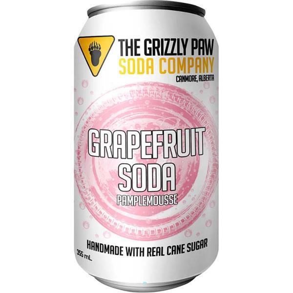 GRIZZLY PAW GRAPEFRUIT SODA