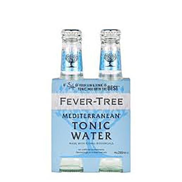 FEVER TREE MEDITERRANEAN TONIC 4 PACK