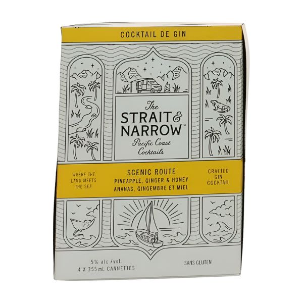 THE STRAIT AND NARROW SCENIC ROUTE 4PK
