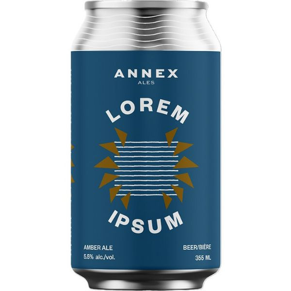 ANNEX LOREM IPSUM AMBER ALE 6PACK 355ML