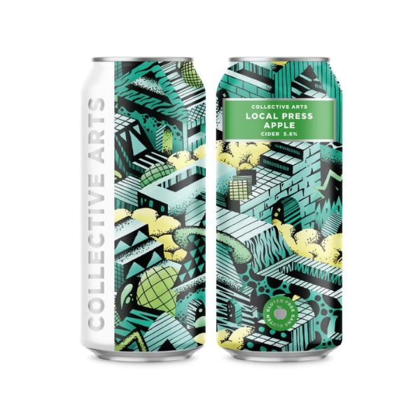 LOCAL PRESS APPLE CIDER 473ML